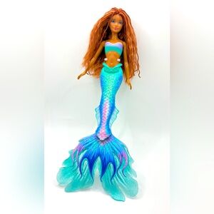 Disney The Little Mermaid Live Action Movie Ariel Fashion Doll 2023 Halle Bailey